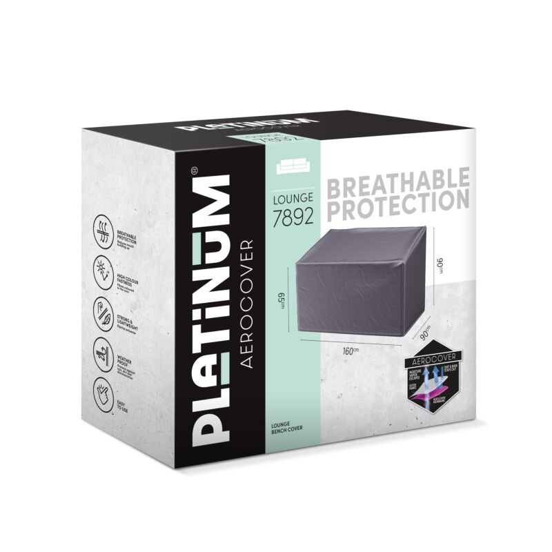 Platinum AeroCover Loungebankhoes hoge rug 160x90xH65/90