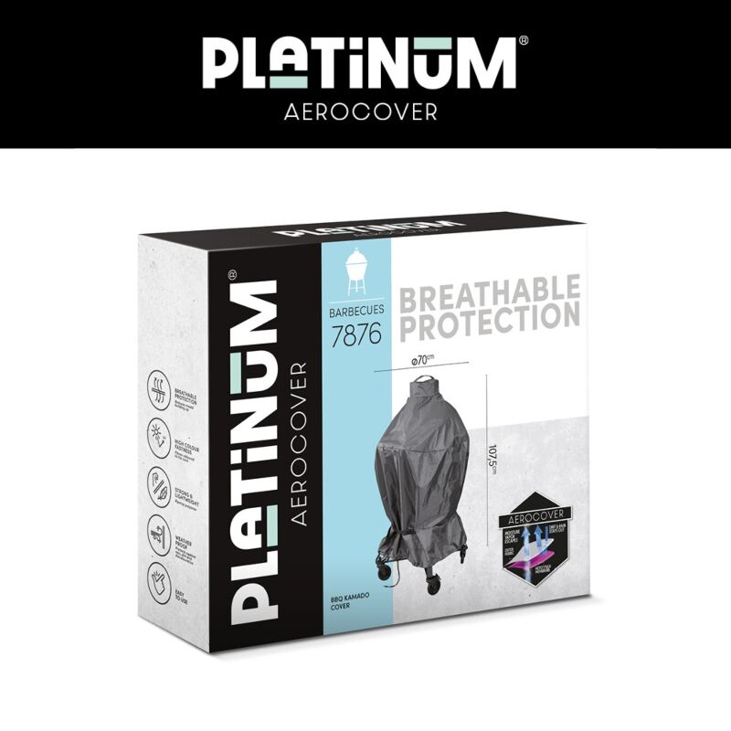 Platinum AeroCover Kamado Bbq hoes ø70cm