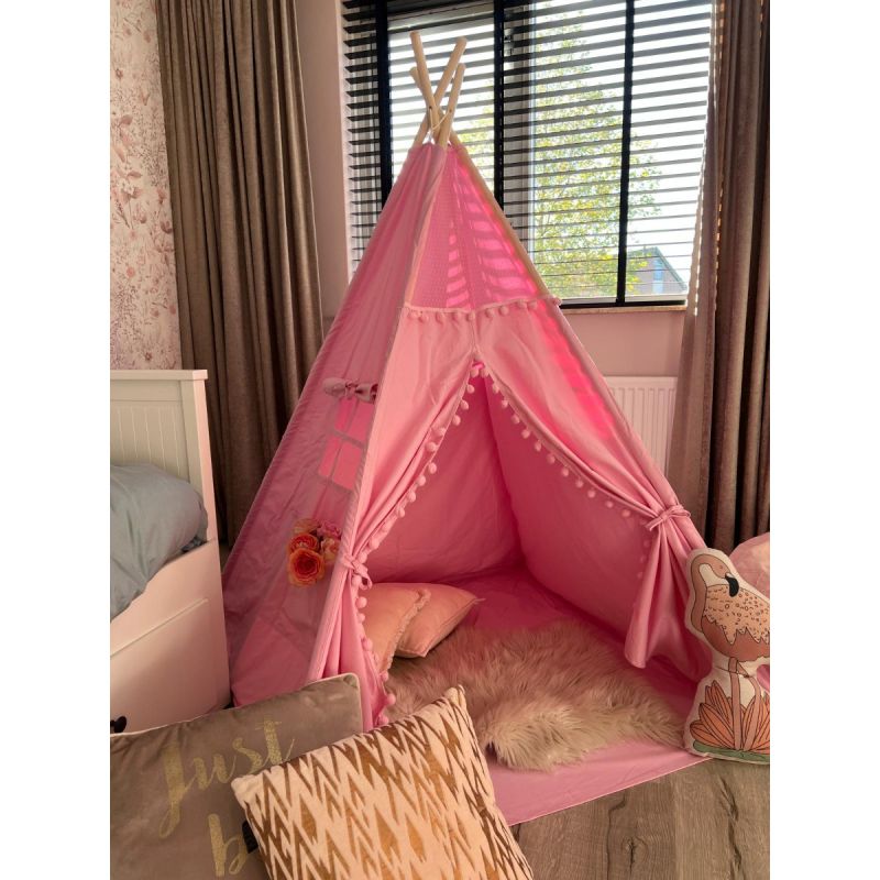 Tipi tent Pink