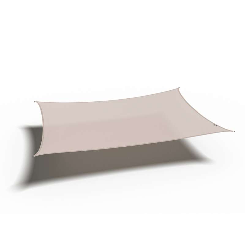 Platinum Sun & Shade Coolfit schaduwdoek rechthoek, 400x300cm, Greige