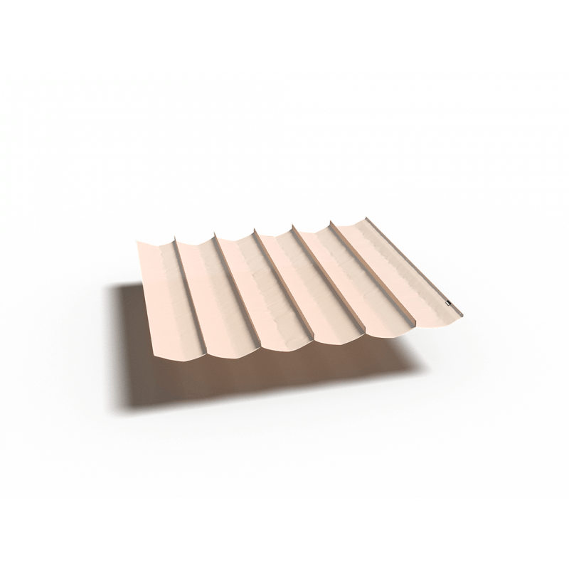 Platinum Sun & Shade Coolfit harmonica schaduwdoek, B370xL370cm, Ecru wit
