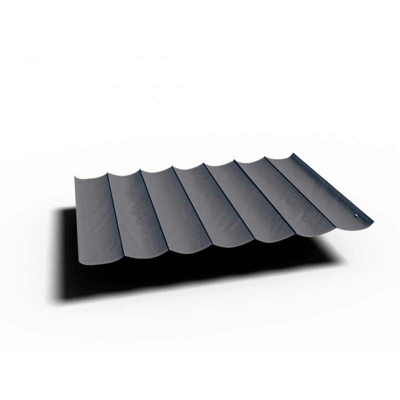 Platinum Sun & Shade Prosail waterproof harmonica schaduwdoek, B297xL297cm, Antraciet