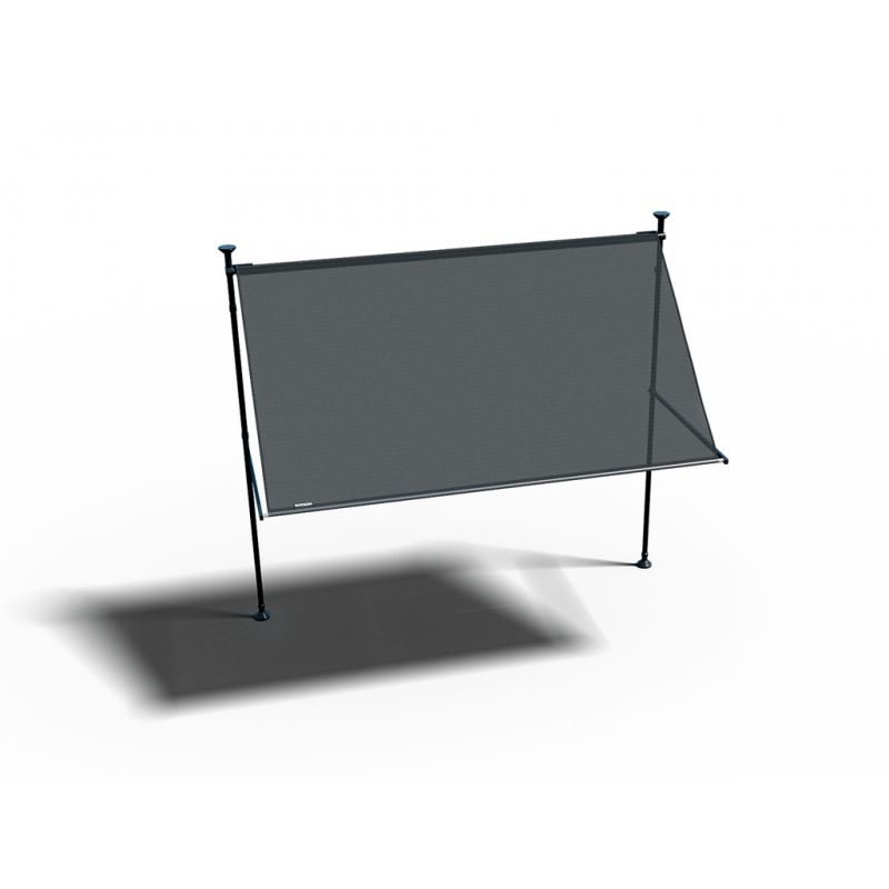 Platinum Sun & Shade flex frame, flexible schaduwoplossing voor het balkon