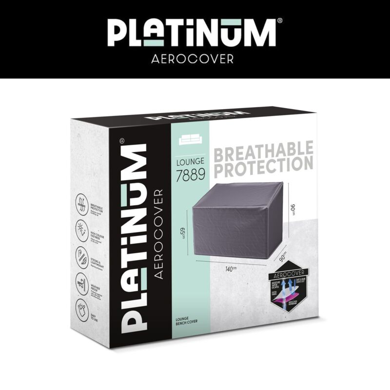 Platinum AeroCover Loungebankhoes hoge rug 140x90xH65/90