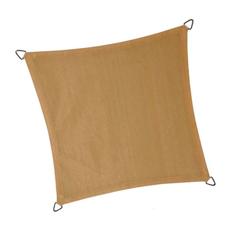 Schaduwdoek NC outdoor vierkant 360 cm zand