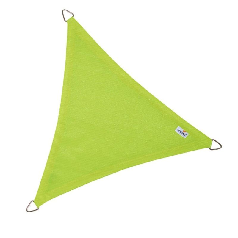 Nesling schaduwdoek driehoek 360 cm lime