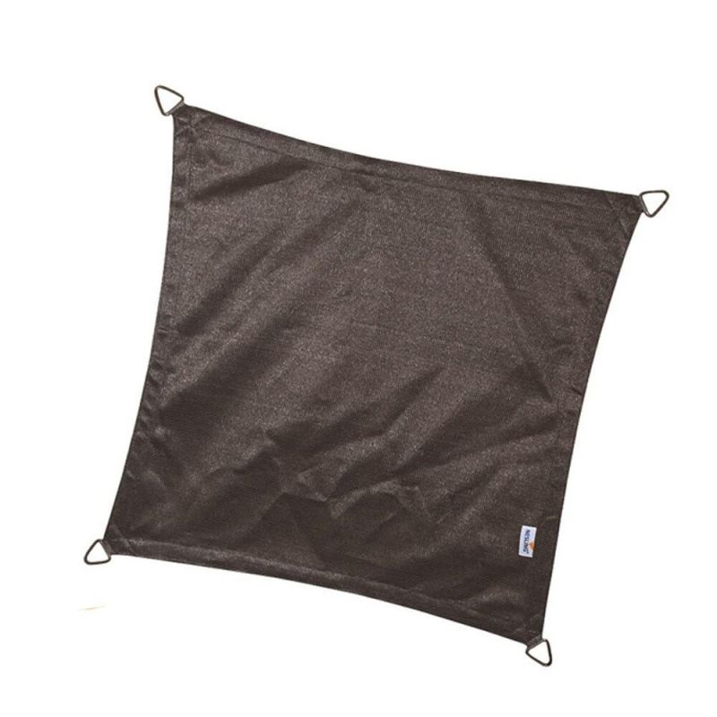 Nesling schaduwdoek vierkant 360 cm antraciet
