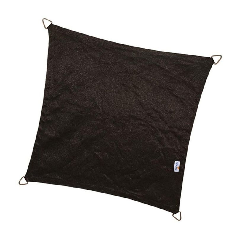 Nesling schaduwdoek vierkant 360 cm zwart