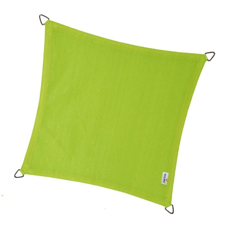 Nesling schaduwdoek vierkant 500 cm lime
