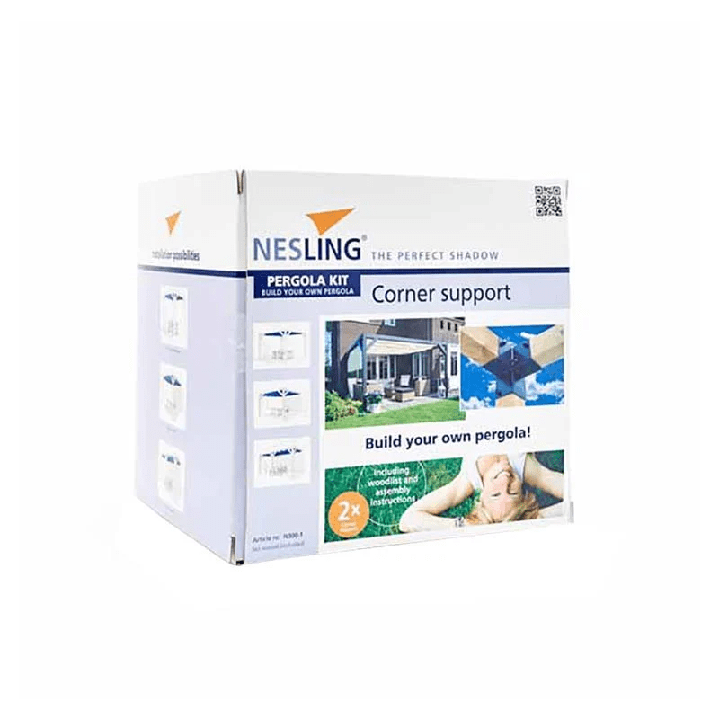 Glad achtergrond Wereldwijd Nesling pergola kit hoek element - Buitenplezier-online.nl