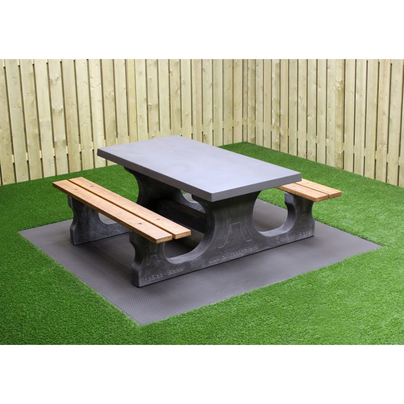 Picknicktafel beton standaard antraciet -