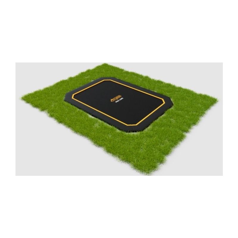 Proline Flatlevel trampoline 520x305 zwart