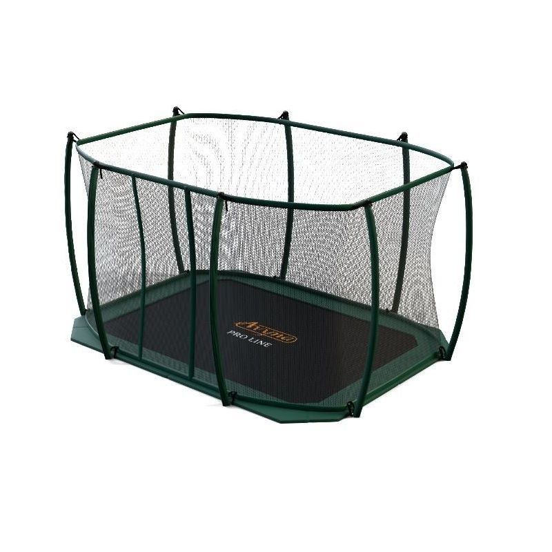 Proline trampoline veiligheidsnet palen) groen -