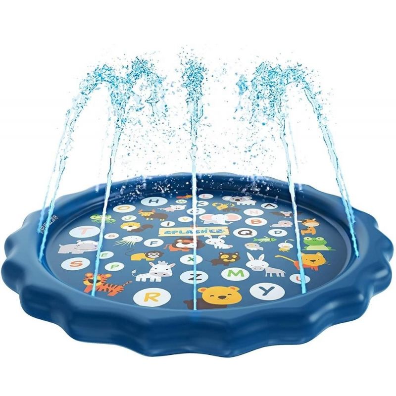 Watermat Alfabet met sproeier  