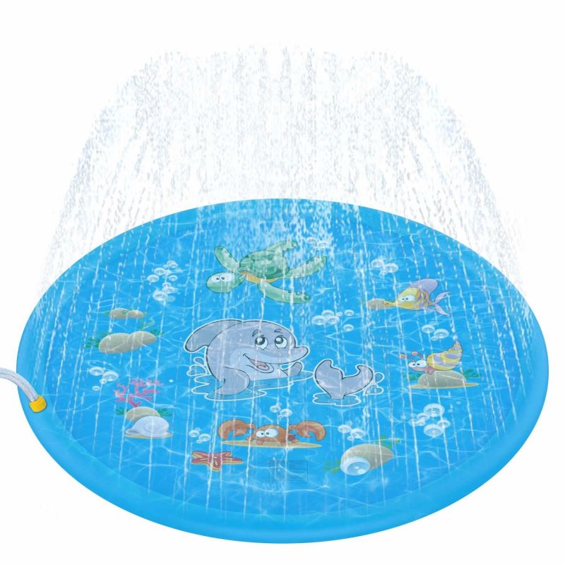 Watermat Dolphin met sproeier