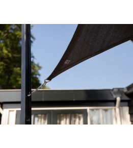 Schaduwdoek bevestiging materialen 