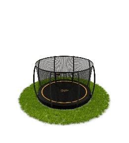 Ronde inground trampolines met veiligheidsnet