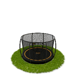 Ronde inground trampolines met veiligheidsnet