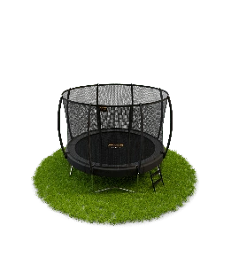 Ronde trampolines met net