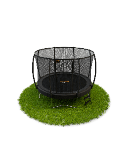 Ronde trampolines met net